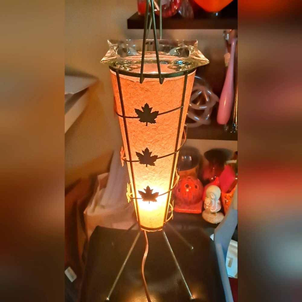 Vintage Ashtray Stand Floor Lamp